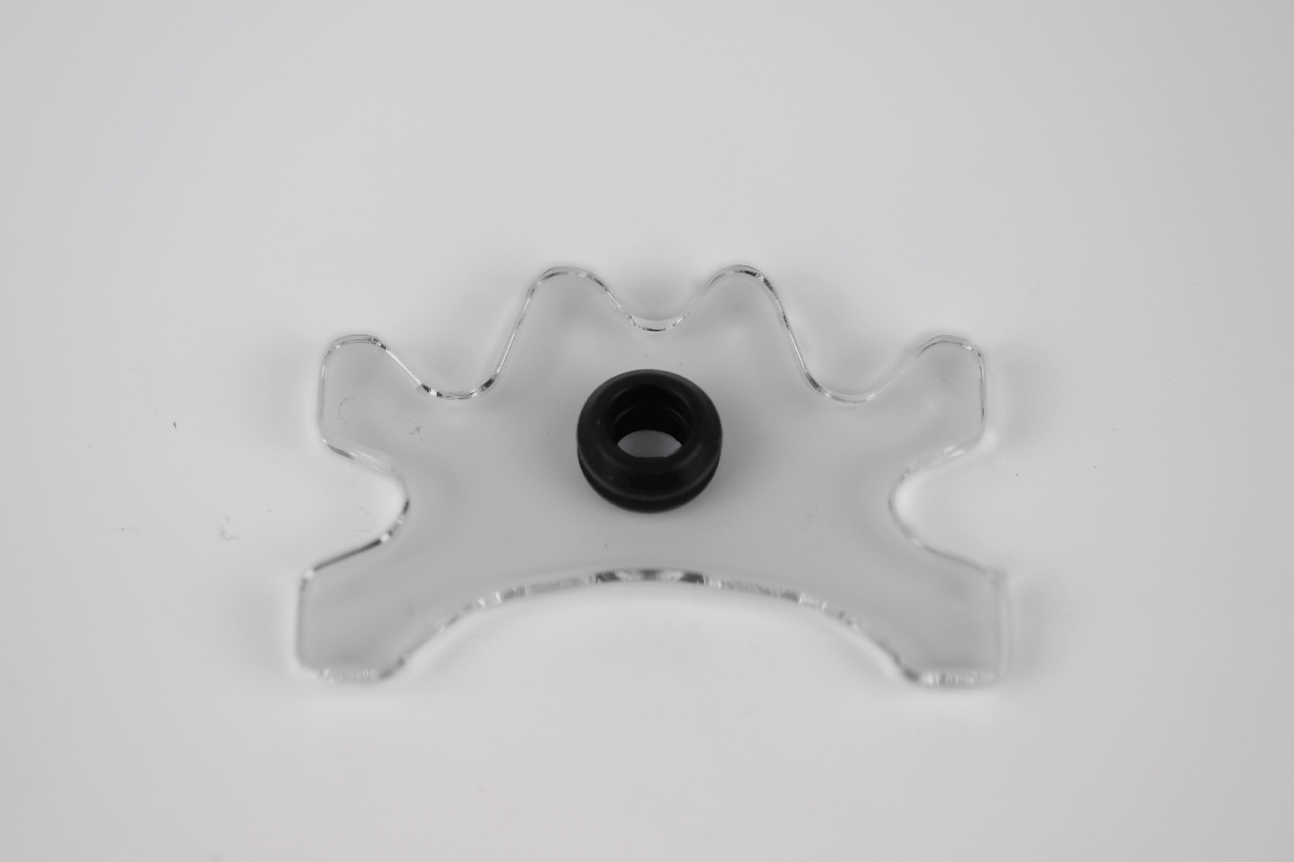 Five position acrylic pool bridge
