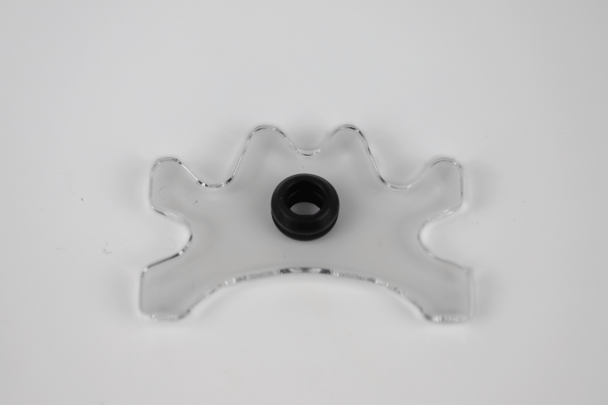Five position acrylic pool bridge